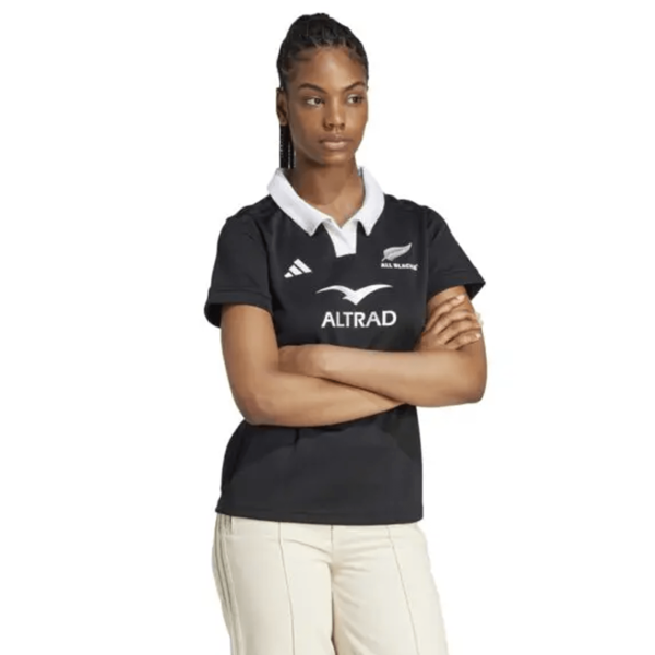 Women s All Blacks 24 25 Home Supporters Jersey by adidas Supply - Image 5
